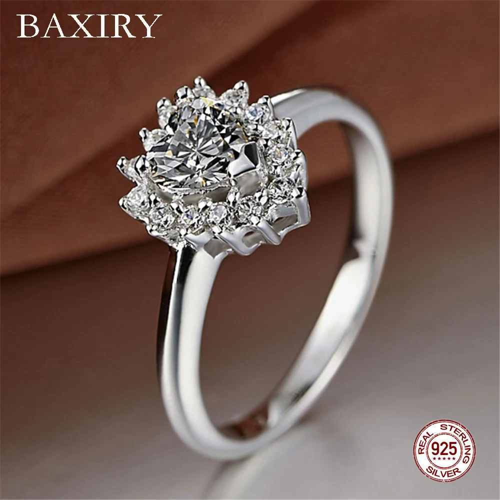 

Trendy Gemstones Silver Ring Amethyst Silver 925 Jewelry Aquamarine Ring For Women Blue Sapphire Ring Cocktaill Rings Engagement