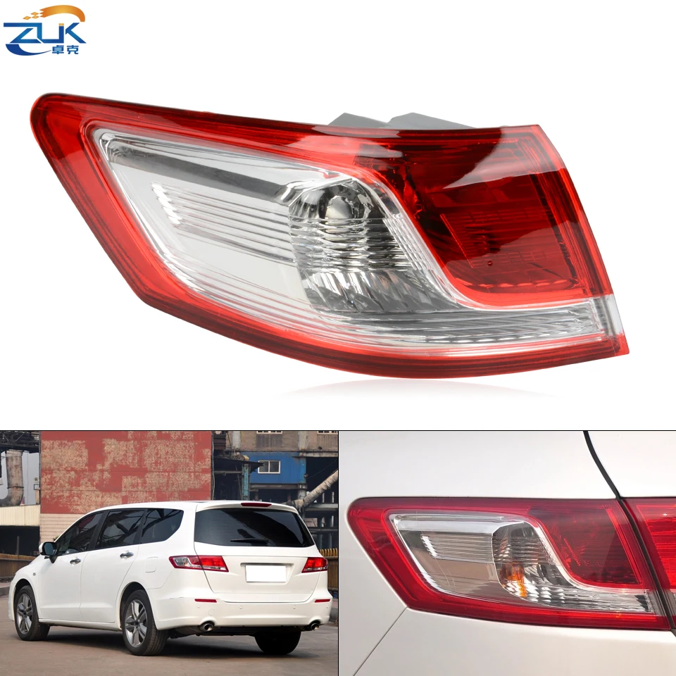 

ZUK Car Outside Tail Light For HONDA ODYSSEY RB3 2009-2011 Rear Bumper Brake and Turn Signal Combined Lamp Taillight Taillamp