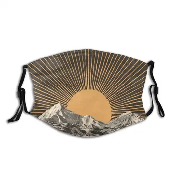 

Mountainscape Non-Disposable Face Mask with Filter Dust Mask Protection Mask Respirator Mouth Muffle
