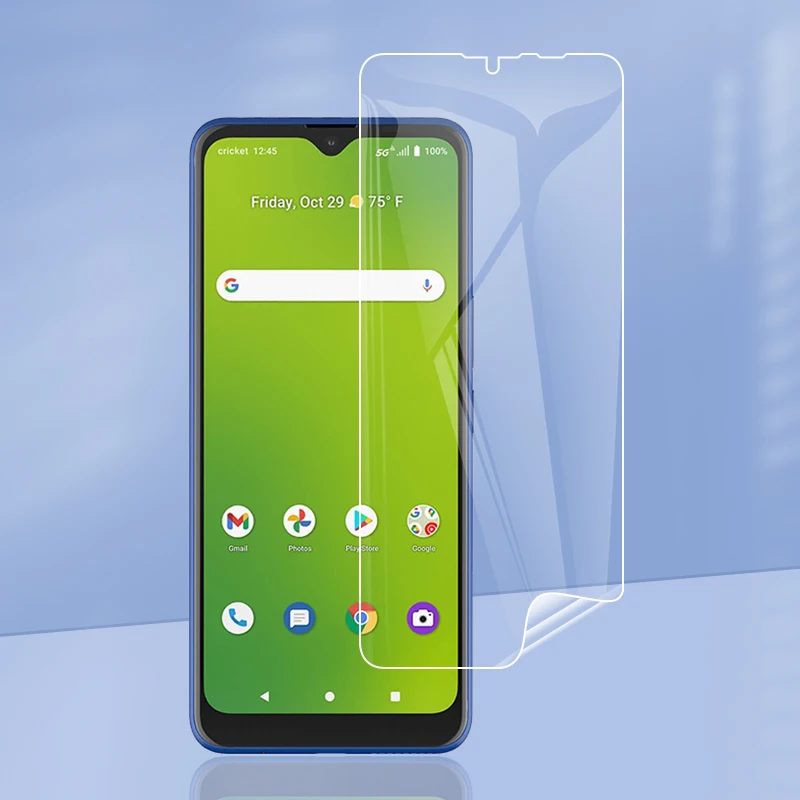 Per Cricket Ovation 2 Dream 5G Icona Di Debetto Prepagato Vision 3 Clear Tpu Hydrogel Full Cover Pellicola Protettiva Per Schermo Morbido