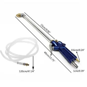 

400mm Engine Oil Cleaner Tool Car Auto Water Cleaning Handle Pneumatic Tool E7CA