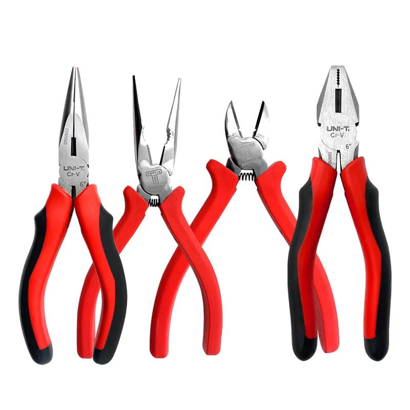 Pelacables de UNI T, pinzas de Punta aislantes, multifuncionales, herramientas - AliExpress