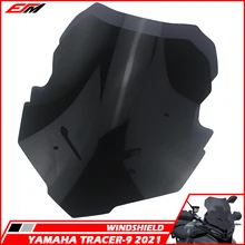 Motorcycle Windshield Windscreen Wind Deflector For YAMAHA MT-09 TRACER 9 GT-9 2021 MT 09 TRACER-9 GT 9 2021 2022