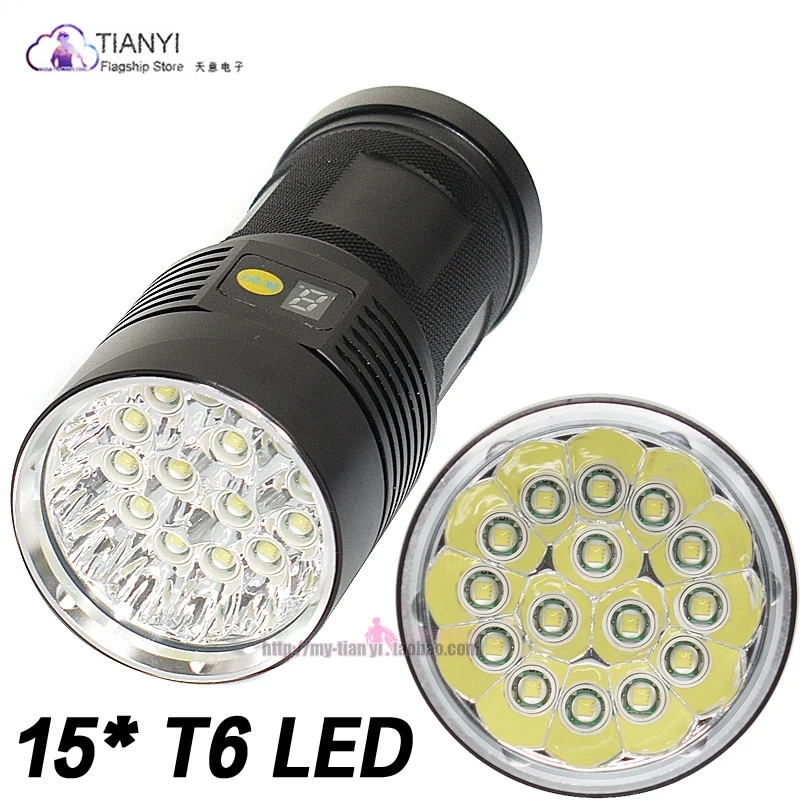 15 LED T6 72000Lums светодиодный налобный фонарь светодиодный вспышка светильник фонарь 3 режима зарядка через usb фонарь светильник светодиодный тактический вспышки светильник 3 Режим светодиодный уличный светильник - Испускаемый цвет: 15 LED T6