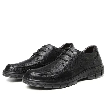 

New Arrivals Men Business Dress Genuine Leather Shoes Retro Gentleman Formal Carved Bullock Brogue Formal Shoes Men %789-13443