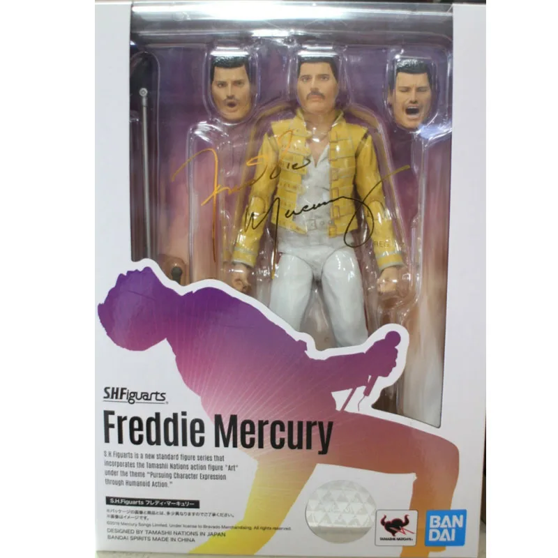 Queen Freddie Mercury Live At Wembley Stadium S.H.Figuarts Action-Figur Bandai