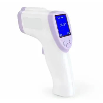 

Non-contact infrared electronic liquid crystal display thermometer forehead thermometer for human body Forehead gun, mask