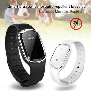 

Summer Ultrasonic Mosquito Killer Wristband Waterproof Natural Insect Mosquito-Proof Wristband Pest Insect Control Outdoor Use