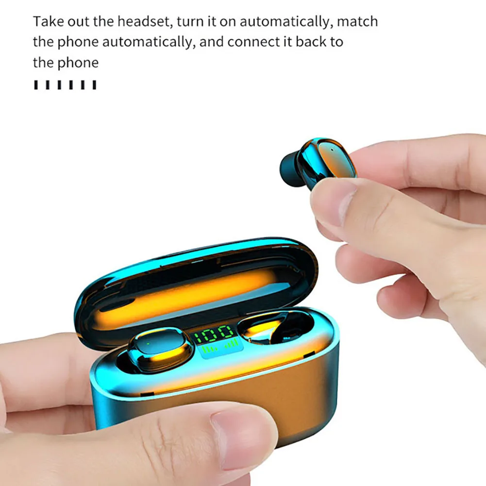 2000mah Wireless Bluetooth 5 0 Headphone Stereo Sports Headphone Headphone For Iphone