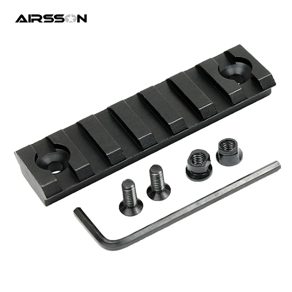 7 слотов 3 &quotПикатинни Рейл Вивер Keymod Rail Handguard Section Тактическая Винтовка Airsoft Scope