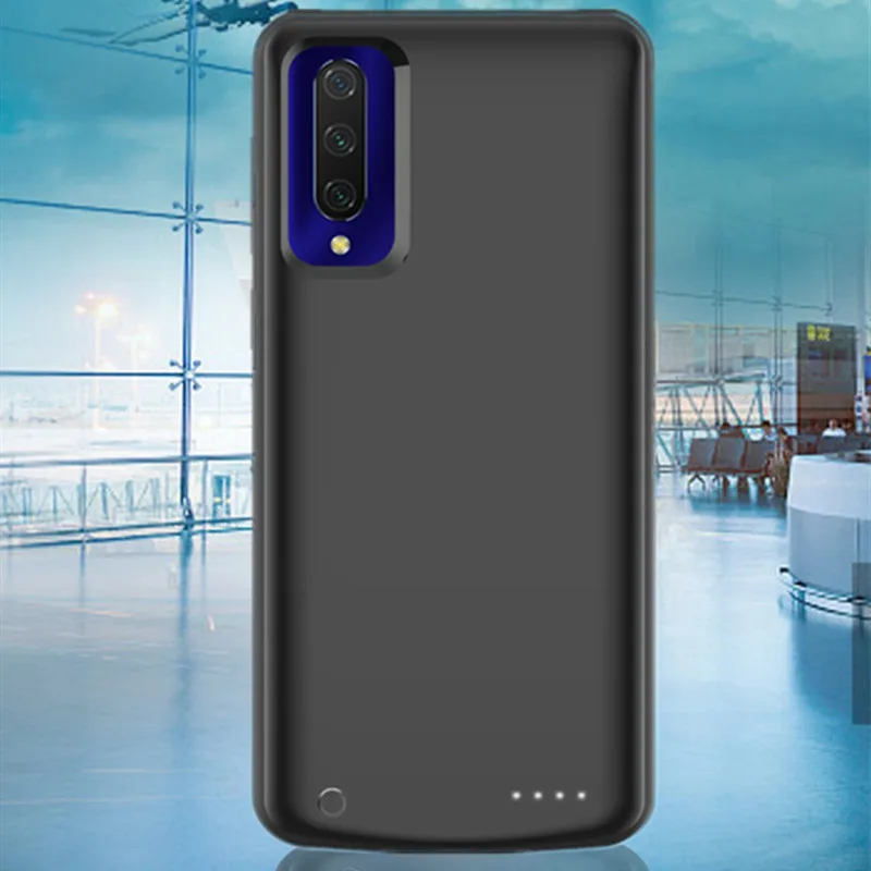 Чехол для зарядки s для Xiaomi Mi 9 Lite, внешний аккумулятор, чехол для зарядки аккумулятора, 6500 мА/ч, чехол для портативного зарядного устройства