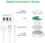 2 В 1 Магнитное Беспроводное Зарядное Устройство Qi для Apple Watch Series 6 5 4 3 Applewatch USB Кабель Для Зарядки iPhone 11 Pro XS Max XR X 7