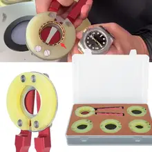 Профессиональные часы вставка кольцо открывалка Часы Ободок клещи для снятия пружинного кольца открывалка стекло зеркало Замена инструмент для ремонта часов для часовщика