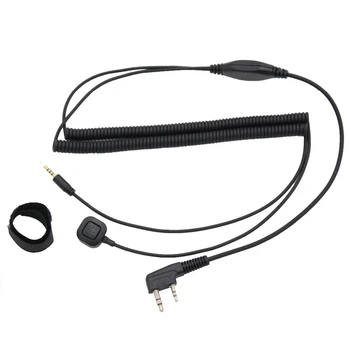 

V3 V6 V8 V1098a V5s Bluetooth Helmet Headset Special Connecting Cable for Kenwood Baofeng UV-5R UV-82 GT-3 Two Way Radio