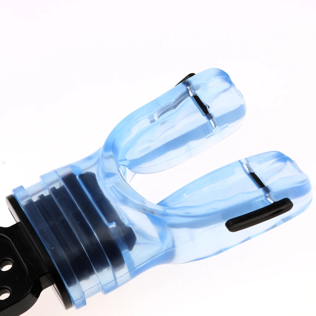 Scuba Diving Silicone Comfort Moldable Bite Mouthpiece With Regulator Scuba Diving Mouthpiece