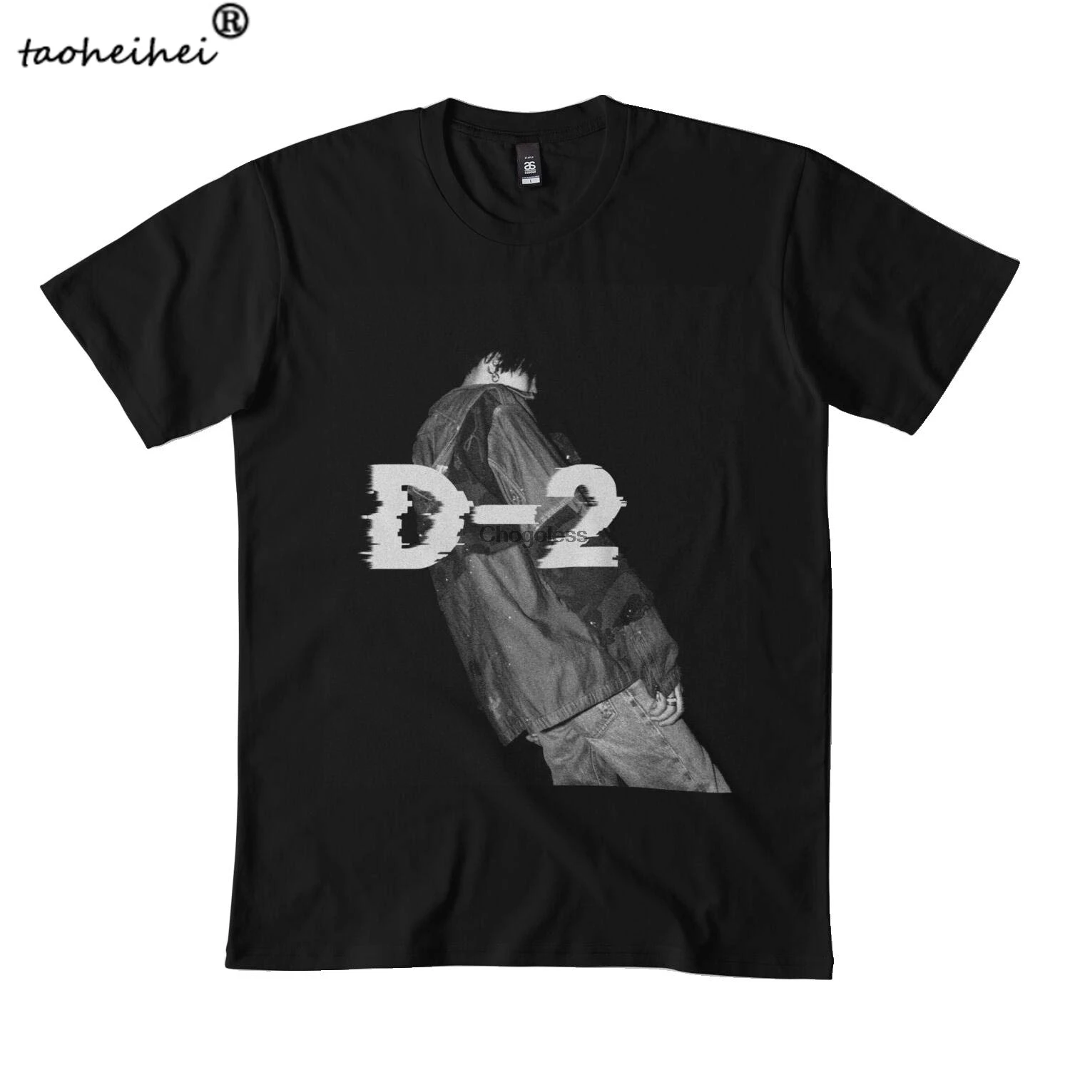 Черная футболка AGUST D 2 DMN bl | Мужская одежда