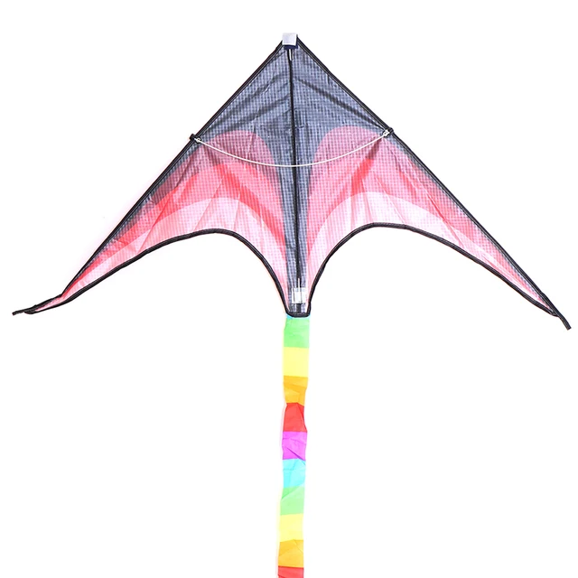 1pc Large Delta Kite For Kids And Adults Single Line Easy To Fly Kite Handle Include 3