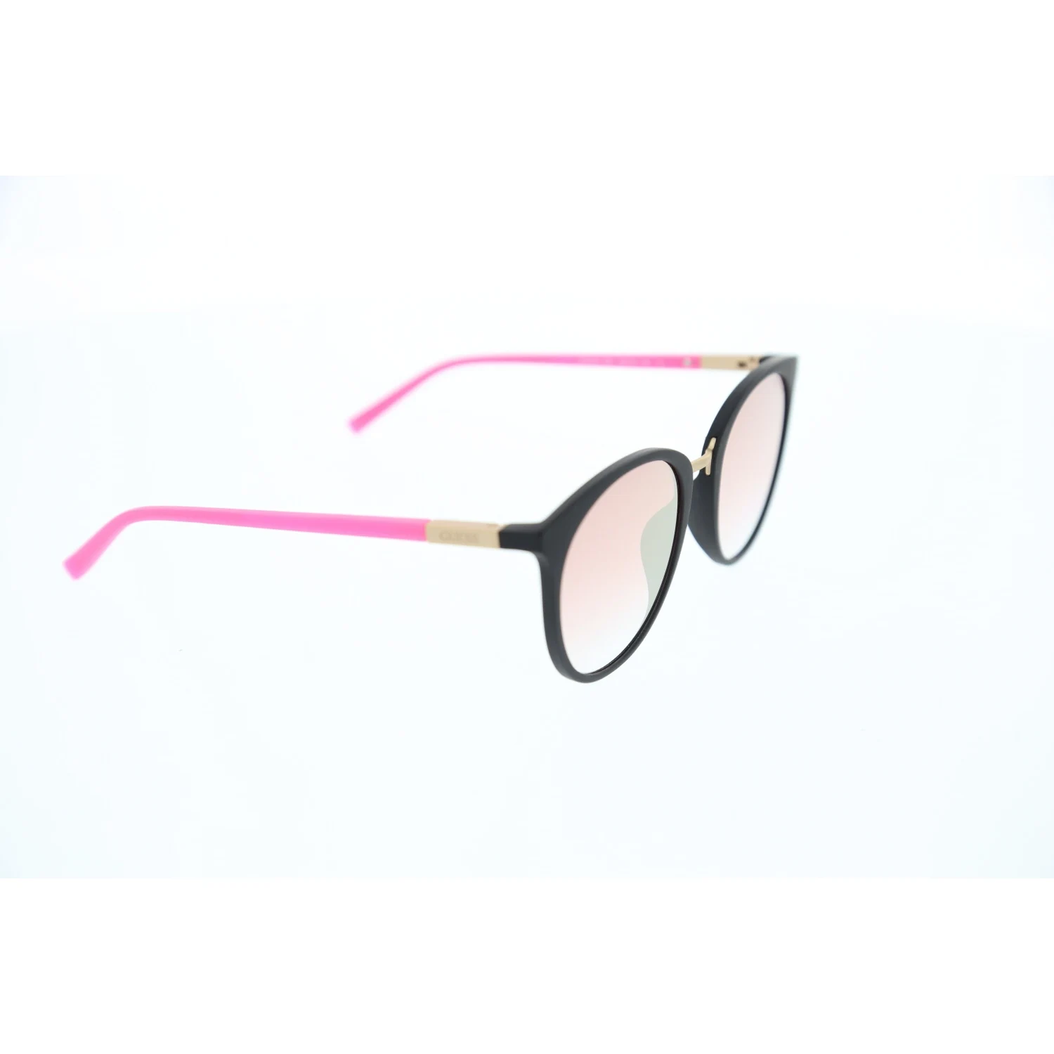 

Women's sunglasses gu 3022 02u bone black organic oval aval 52-20-135 guess