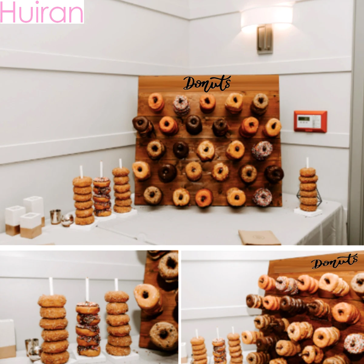 , A79 CANDY CART SWEET HOLDER donut doughnut wall wedding birthday party table 