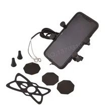 Универсальный многофункциональный кронштейн для зарядки мобильного телефона держатель для плюс велосипеда мотоцикла Руль 22 мм крепление