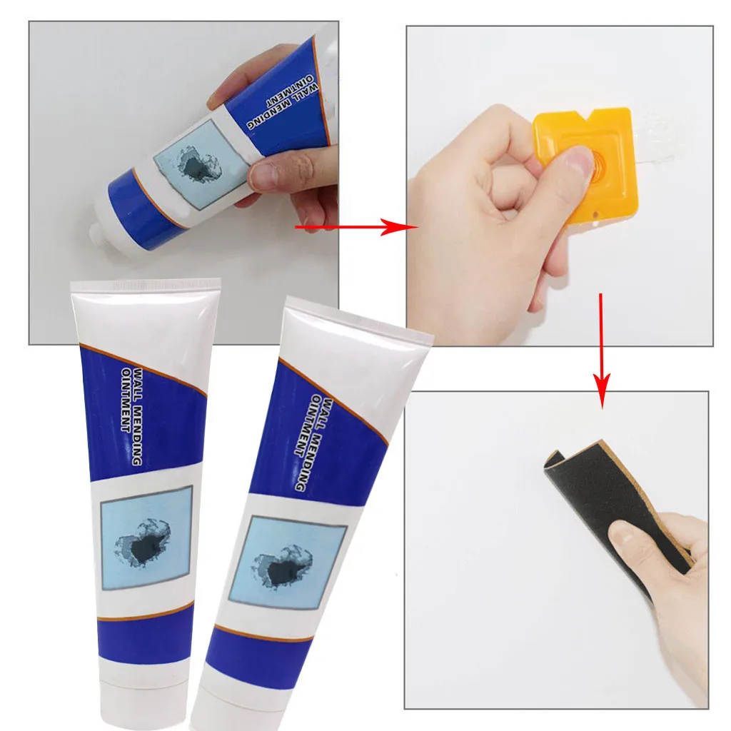 

Agent Wall Repair Cream Wall Crack Nail Repair Valid Mould Proof Quick-drying Wall MendingPatch Restore Nov 6th