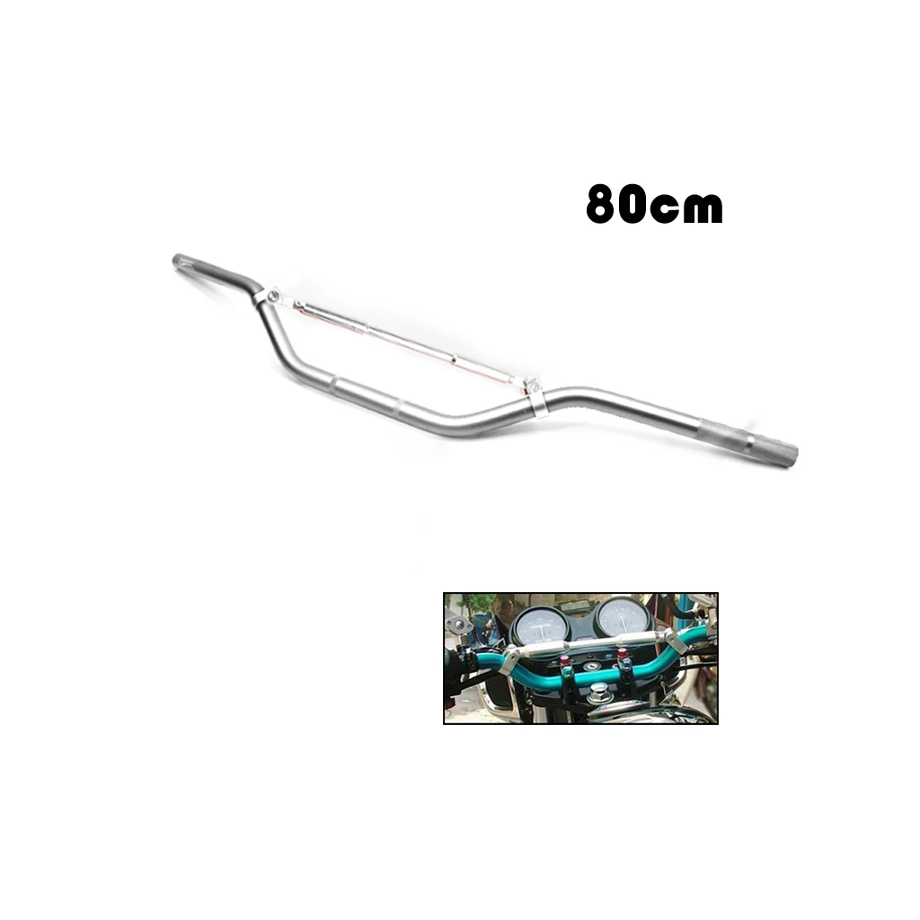 cheap Universa 7 8 inch 22mm Drag Handlebar Bars for Dirt Bike Cruiser Chopper Bobber 80cm for Most Motorcycles