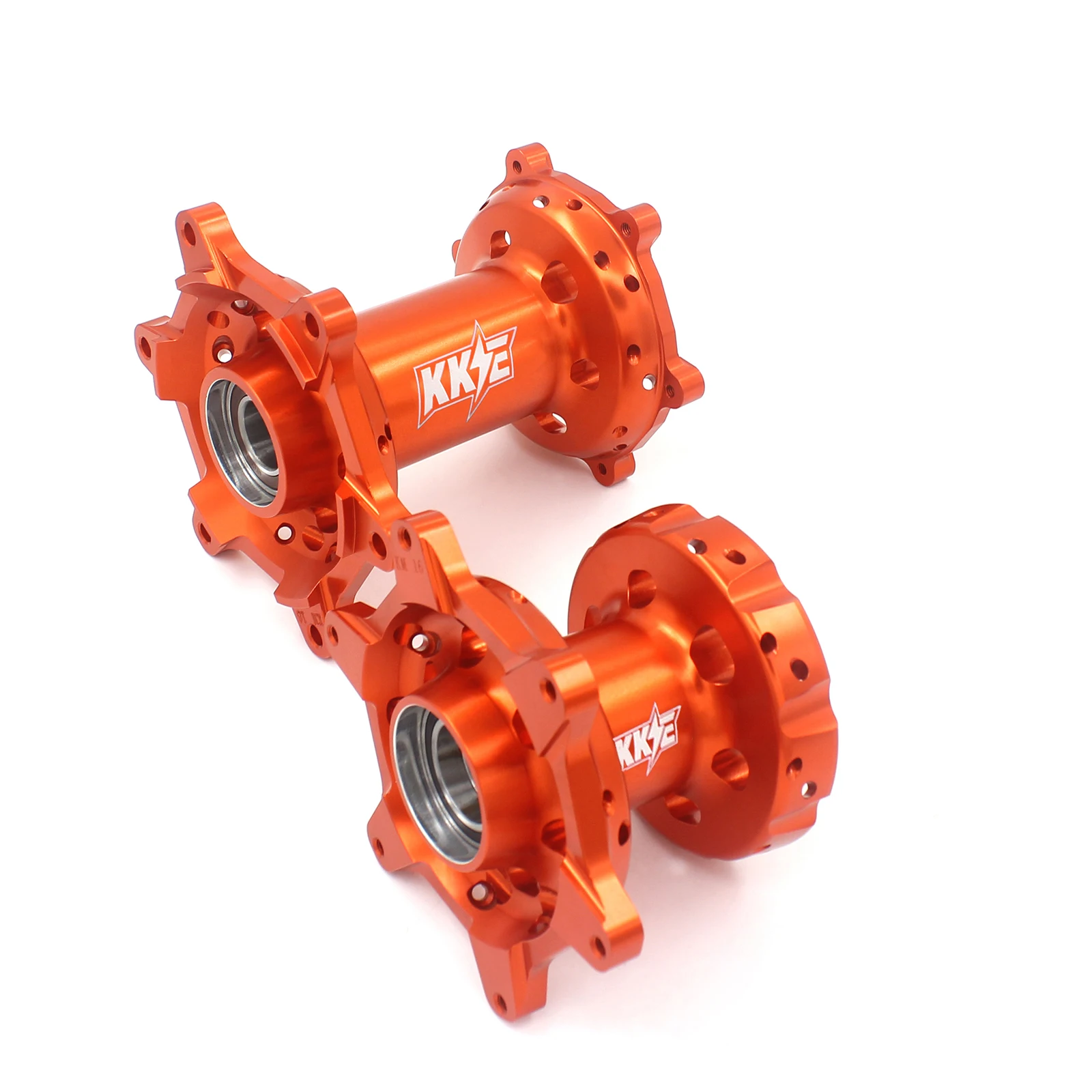 KKE Motorcycle Aluminium Alloy CNC Machined Hub Set Compatible with  EXC 125 SXF 350 XC-F 450 Orange Or Blue fysetc voron 2 4 3d printer upgrade aluminum alloy frame printed parts kit cnc machined metal full parts