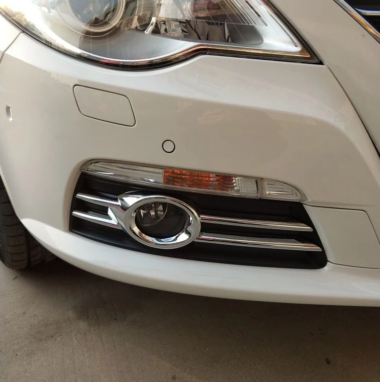 

ABS Chrome Front Fog light Lamp Cover Trim for 2010-2012 Volkswagen PASSAT CC Car styling