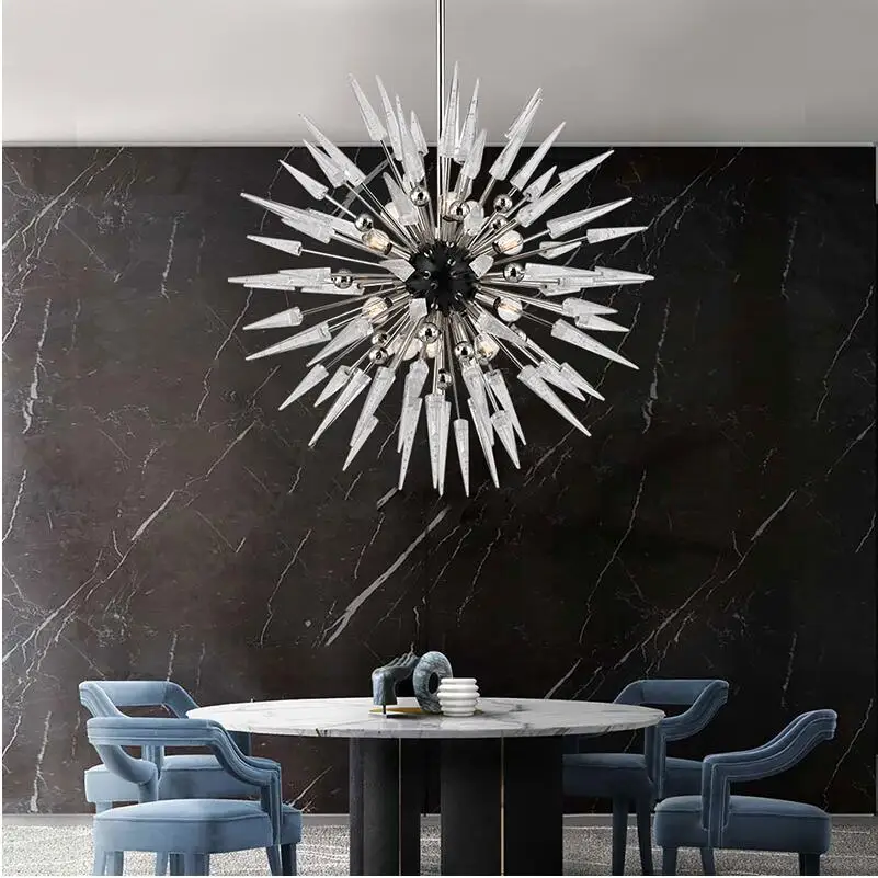 Lustra lampa Новый светодиодный дизайнерский светильник Люстра для гостиной столовой