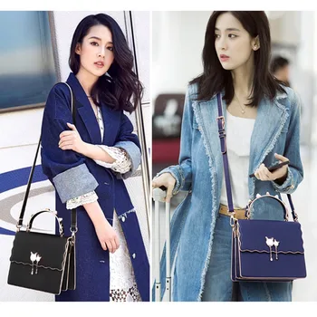 

New Style Fashion Shoulder Bag Students Shoulder Bag Hand Women's Square Bag