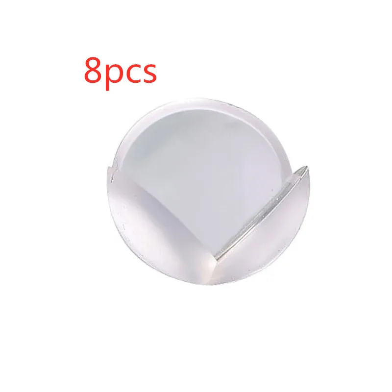 8pcs 4/8 шт. круглые детские анти-столкновения ограждающий угол мягкая мебель бамперы острого угла подушки безопасное вспомогательное устройство для защиты Sticke - Цвет: 8pcs
