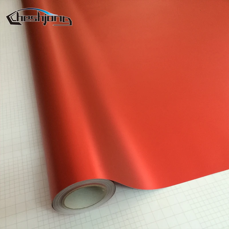 Metallic-Red-Matte-Chrome-Vinyl-7