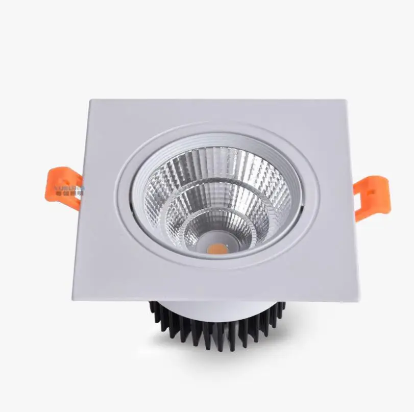 the range ceiling lights Dimmable Led downlight light COB Ceiling Spot Light  5w 7w 12w 85-265V ceiling recessed Lights Indoor Lighting outdoor ceiling lights