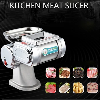 

Stainless steel commercial electric automatic meat slicer household deli slicer fresh meat slicer