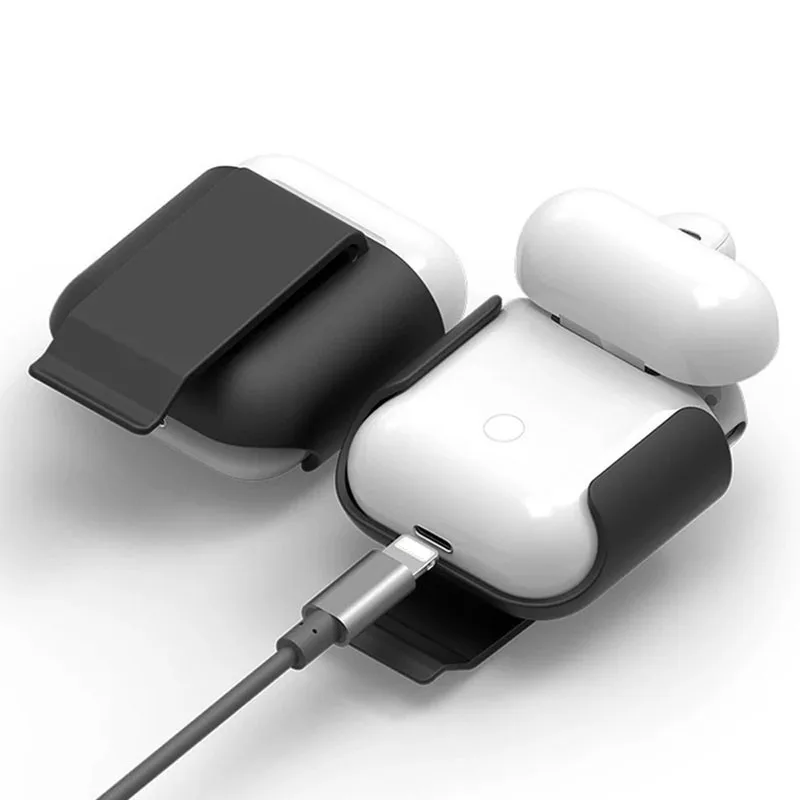 Подвесные наушники на талии для Apple AirPods чехол ремешок хранения беспроводные