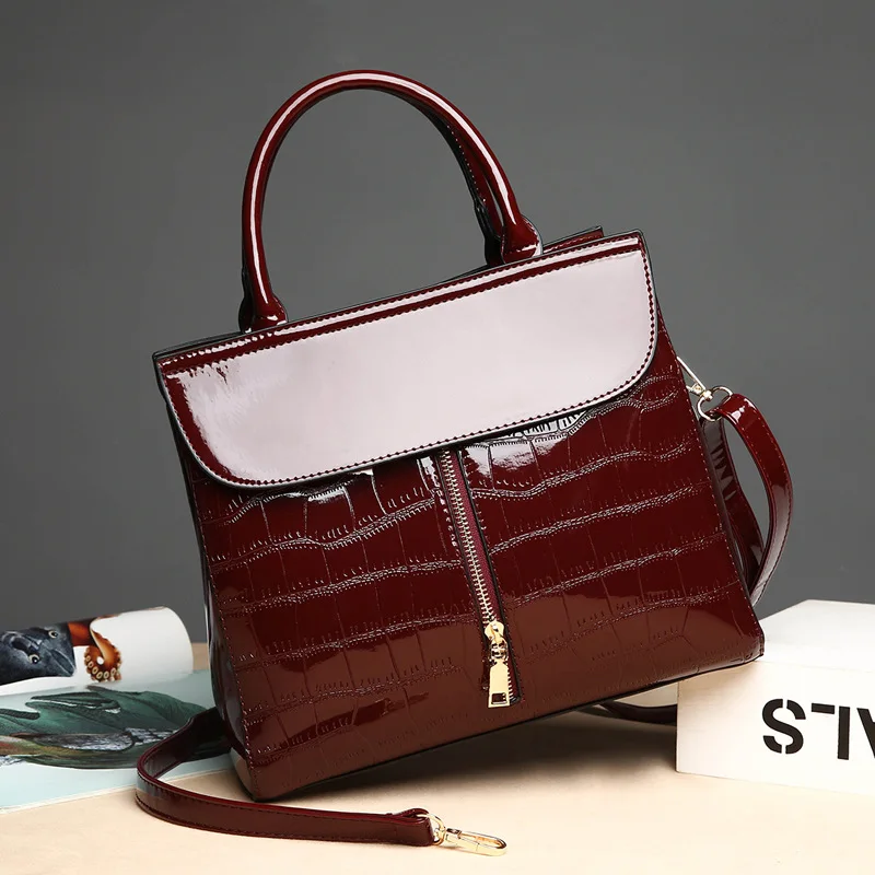 

Bag 2018 New Style WOMEN'S Bag Spring And Summer Bag Europe And America-Style Stone Pattern Shoulder Bag/ Hand Bag Shoulder