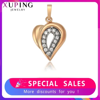 

Xuping Fashion Pendant Classic Gold Color Plated Pendant for Women Popular Temperament Jewelry Gift 36151