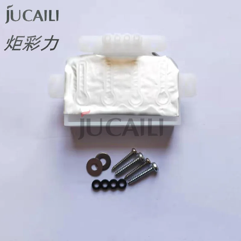 Jucaili 2 шт. широкоформатный принтер демпфер адаптер для Epson 5113 печатающая головка