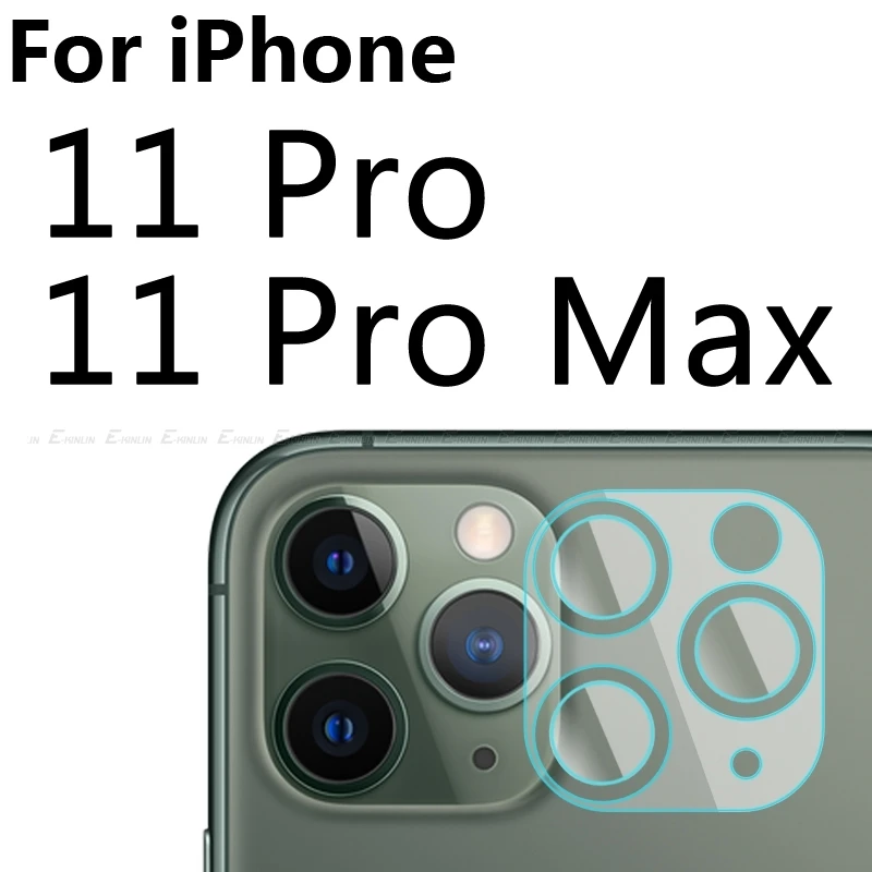 Для iPhone 11 Pro Max задняя камера объектив для iPhone 11 Pro XS Max X XR 8 7 6 6S Plus Защитная пленка для экрана - Цвет: For iPhone 11 Pro