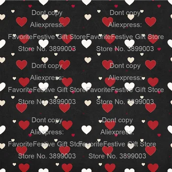 

165*100cm Photography Background Cloth valentine heart fabric by the yard milk silk cotton stretch Fabric sewing handmade clothe