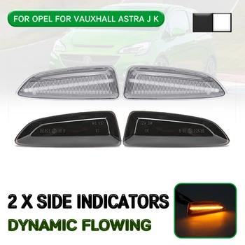 

Car LED Dynamic Side Marker Light Flowing Turn Signal Light Lamp For Opel Astra J K For Zafira C For Insignia B For Grandland X