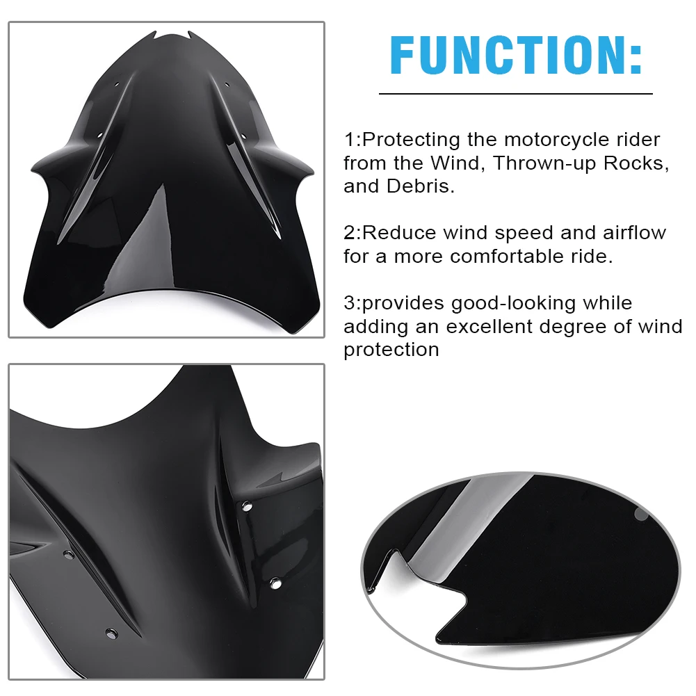 Аксессуары для мотоциклов козырек ветрового стекла Viser для Kawasaki Ninja 1000 Z1000SX лобовое стекло дефлектор ветра Ninja1000
