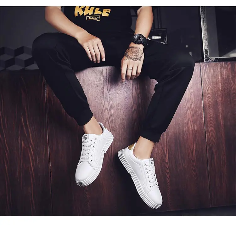 new explosion models autumn Korean version of the trend wild popular men's shoes casual canvas shoes shoes white shoes