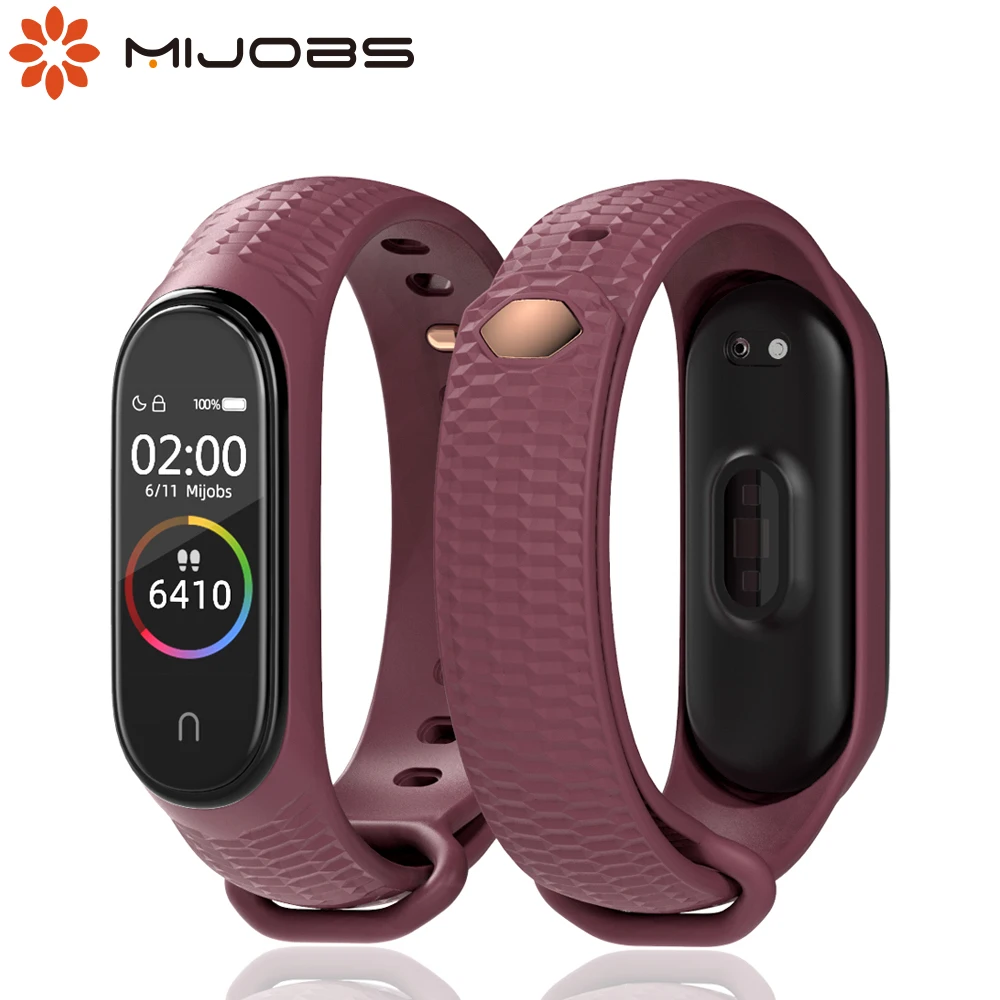 Ремешок для Xiaomi Mi Band 5 4 3 силиконовый браслет Miband ТПУ | Электроника