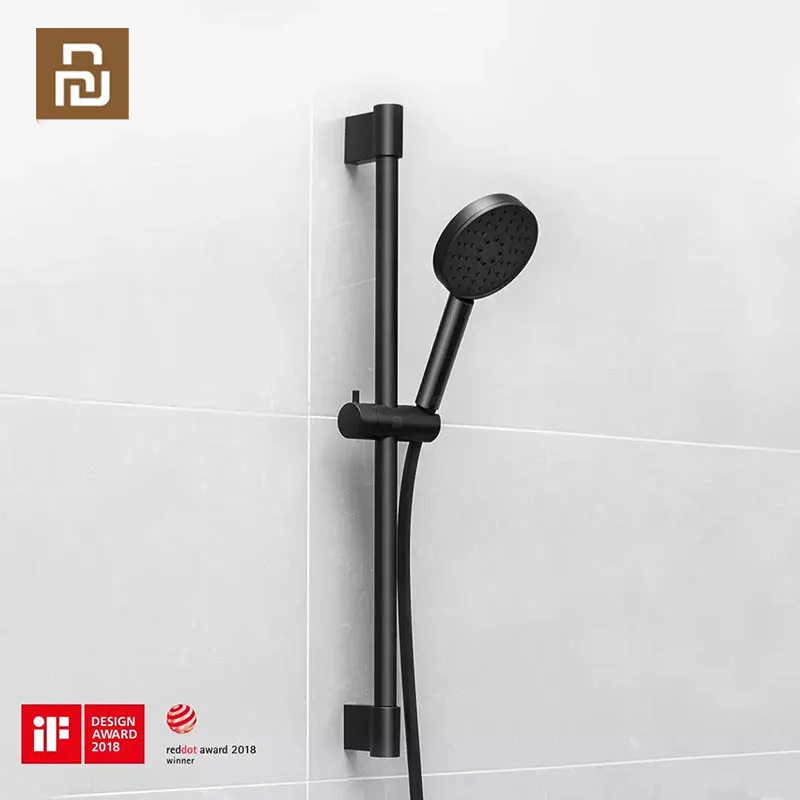 YouPin Dabai Handheld Shower Head hose Lifting rod Set 3 in 1 360 Degree 120mm 53 Water Hole with PVC Powerful Massage Shower|Smart Remote Control| - AliExpress