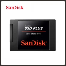 Sandisk-disco duro interno de estado sólido SSD Plus, dispositivo SATA III de 2,5 pulgadas, 120GB, 240GB, 480GB, 2TB, 1TB