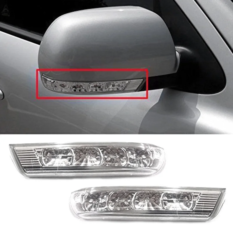 

Side Rearview Mirror LED Turn Signals Light Lamp 876133J000 876233J00 for HYUNDAI Santa Fe Santafe Veracruz IX55 2007-2012