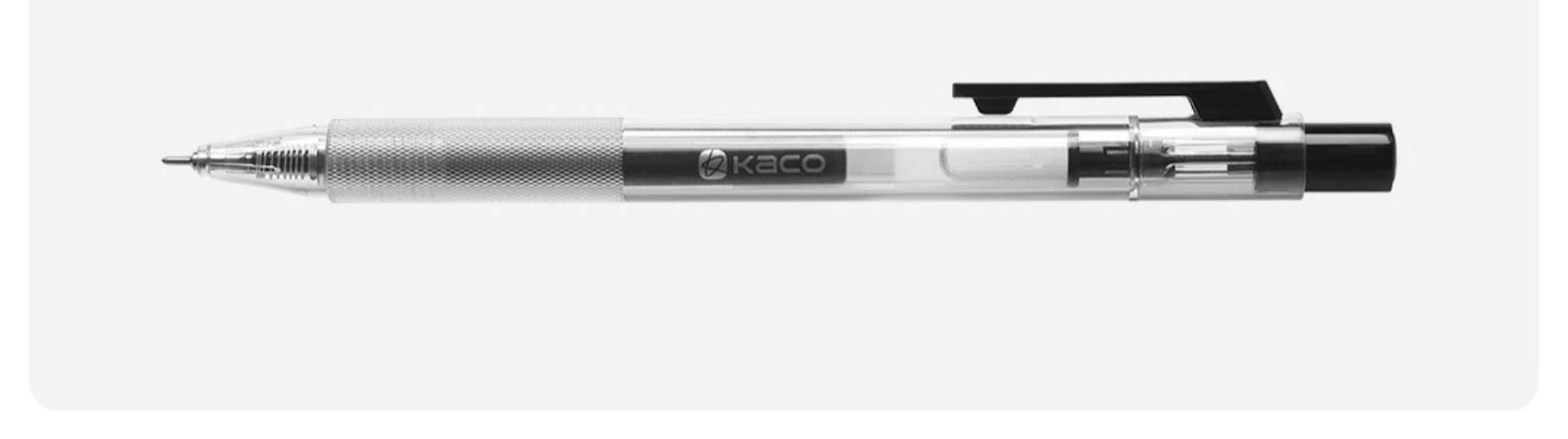 KACO Neutral Pen Black 0.5MM Refills Gel Ink Pens 7pcs caneta Set Smooth Writing MI Pen For Office Home School Stationery