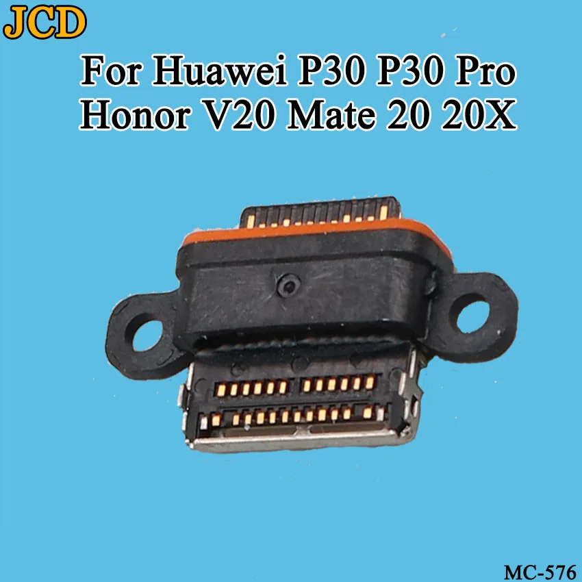 JCD 100 шт./лот для huawei P30 P30 Pro Honor V20 mate 20 20X USB порт Разъем для зарядки разъем для зарядки док-станции