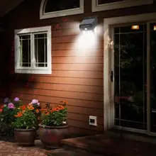 32LED COB солнечной энергии датчик движения светильник водонепроницаемый индукционный режим стоячий кронштейн с задним ремнем сад безопасности настенный светильник